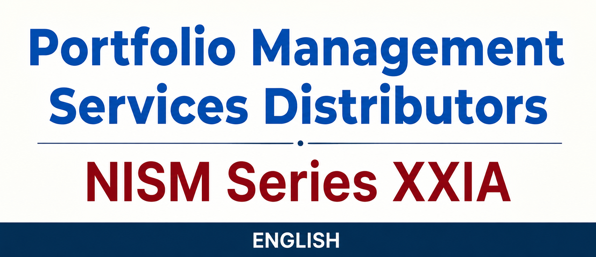 Portfolio Management Services (PMS) Certification Exam Preparation Program